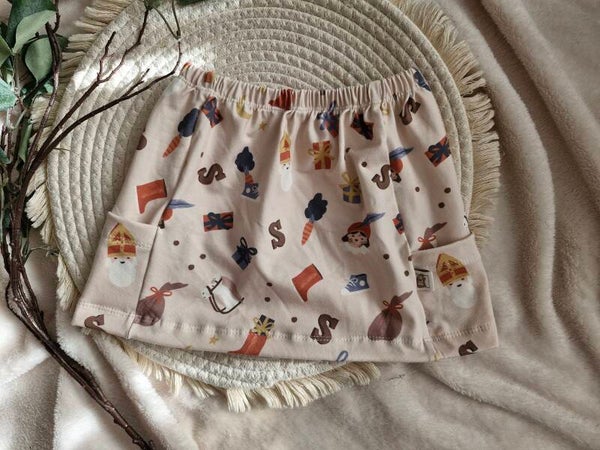 Pocketskirt sint en pietjes