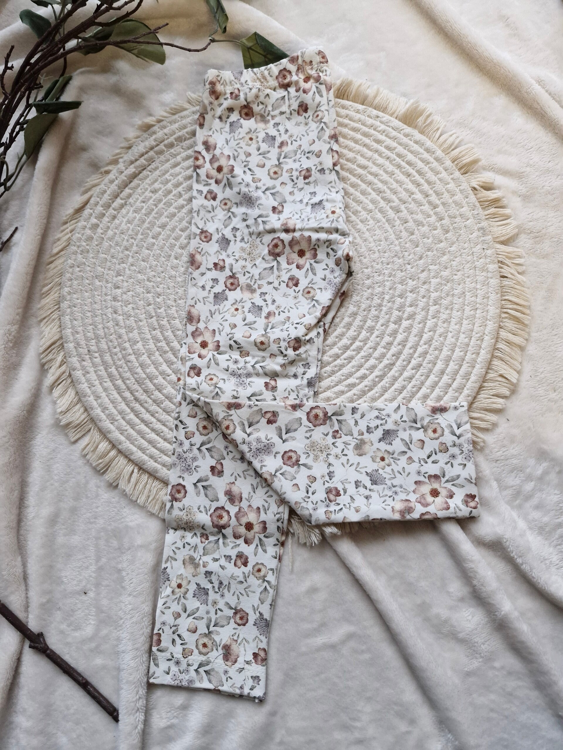 Legging 98 pastel bloemenprint