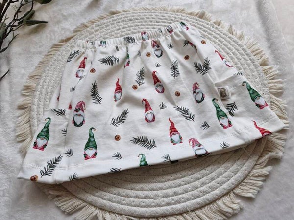 Kerst rokje 92 gnomes