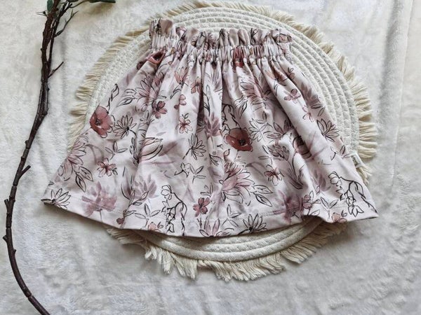 Paperbag rokje 92 wild flowers