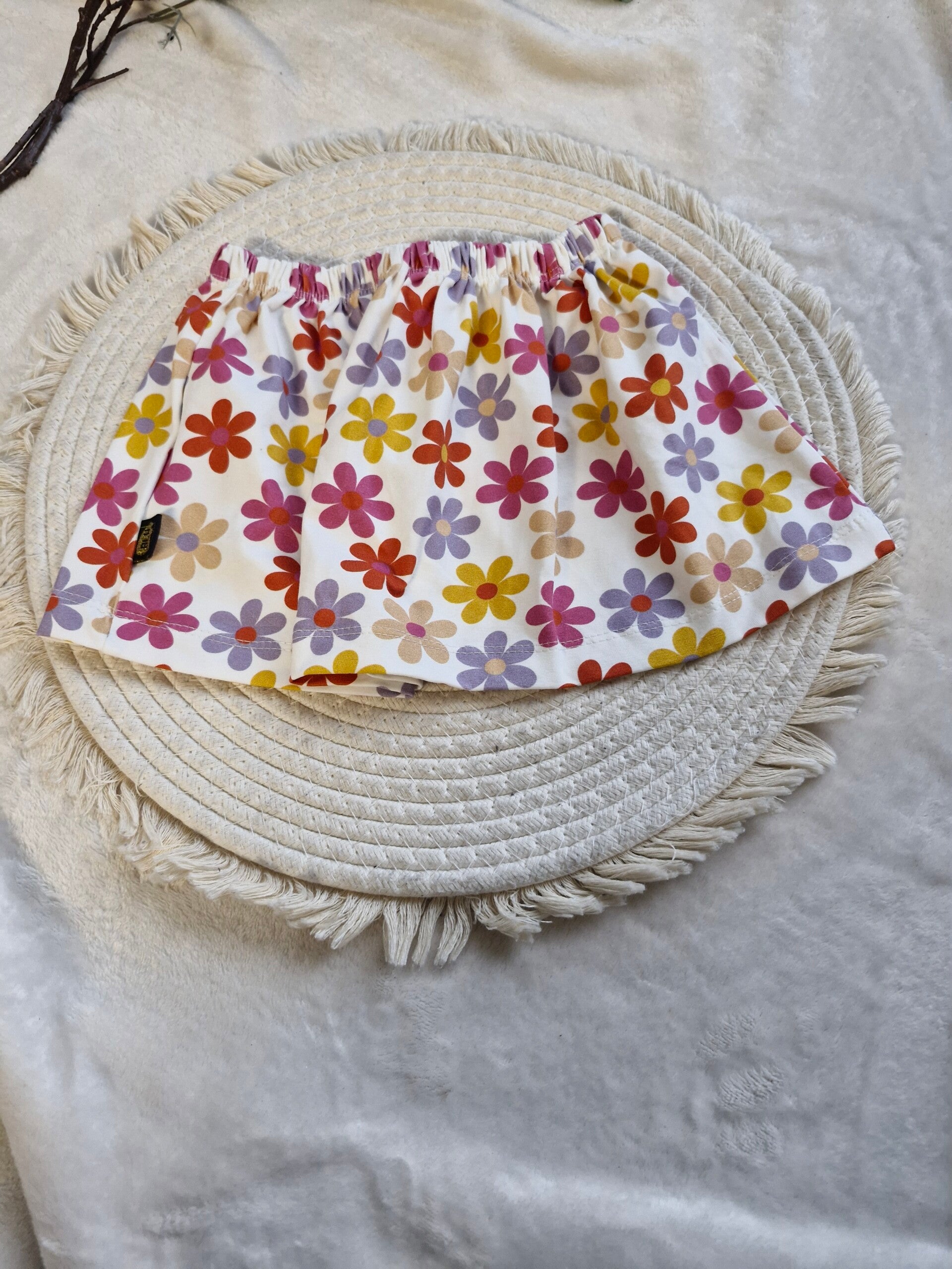 Rokje 86 bloemenprint