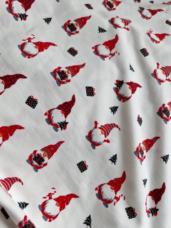 Coupon katoen tricot gnomes