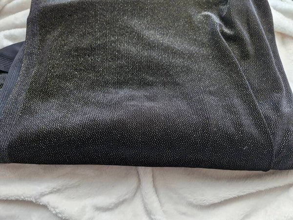 Zwart/goude jersey coupon