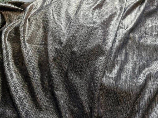Plisse tricot brons/goud zwart
