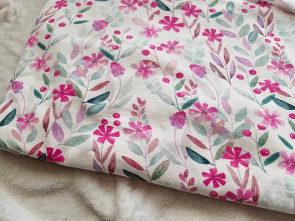 Coupon 2m bloem roze