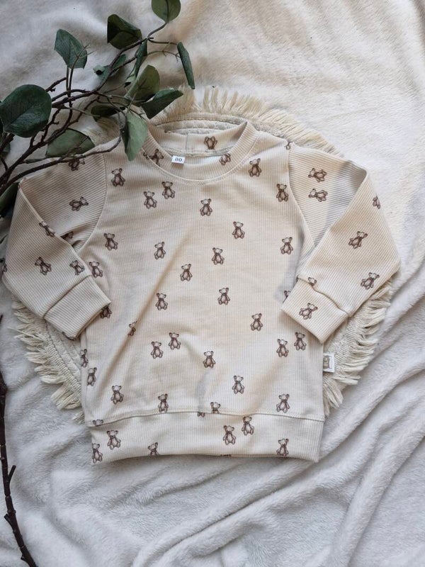 Sweater 80 teddybeertjes aangepaste prijs