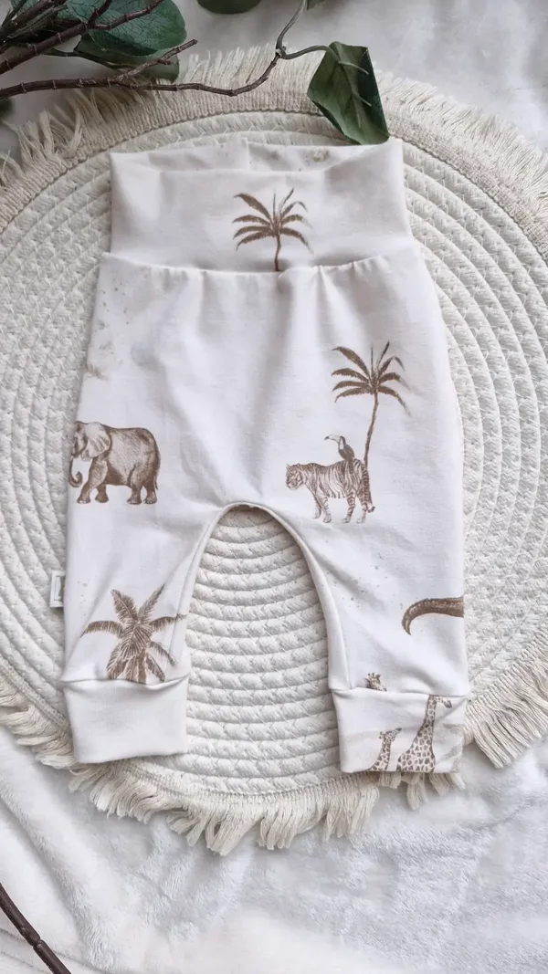 Broekje 50 jungle taupe