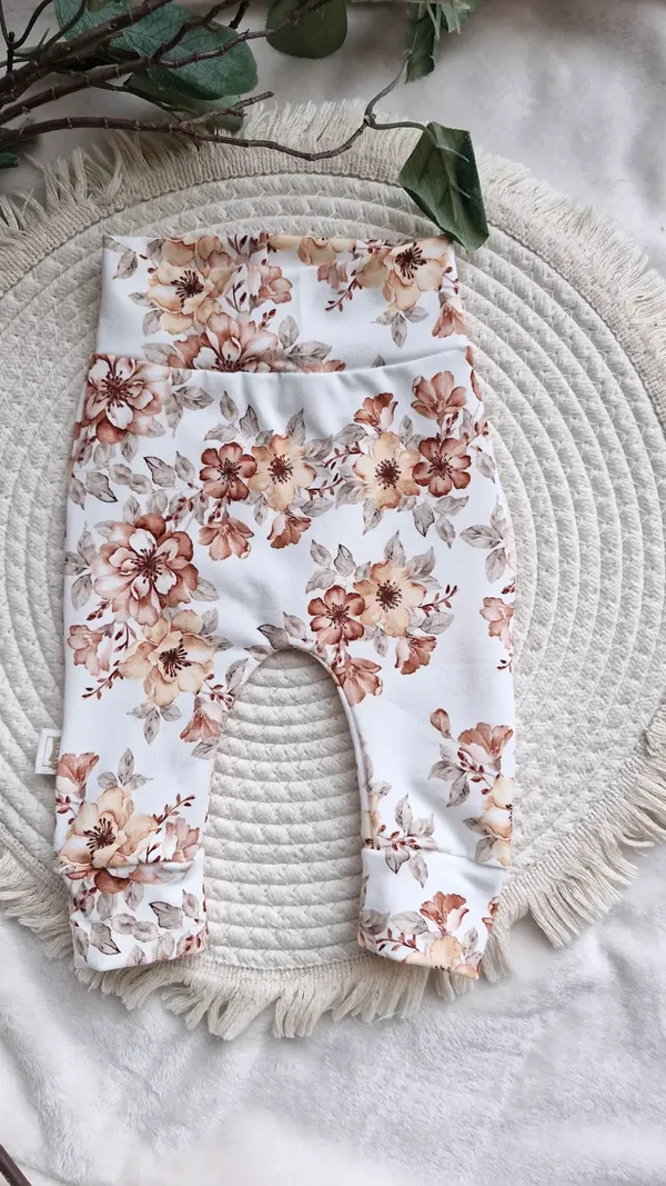 Broekje 50 franse bloemen cacao