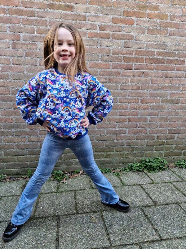 Legging/ flare jeanslook