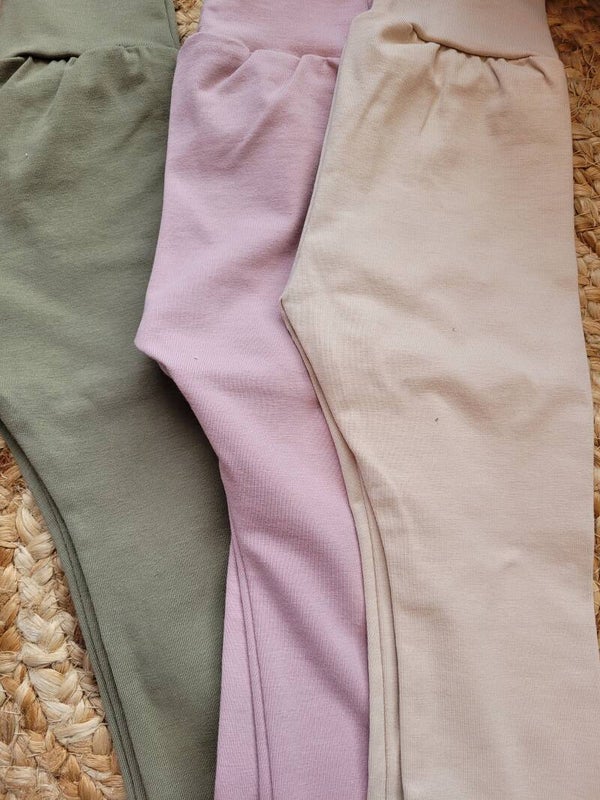 Legging rose/ beige / groen