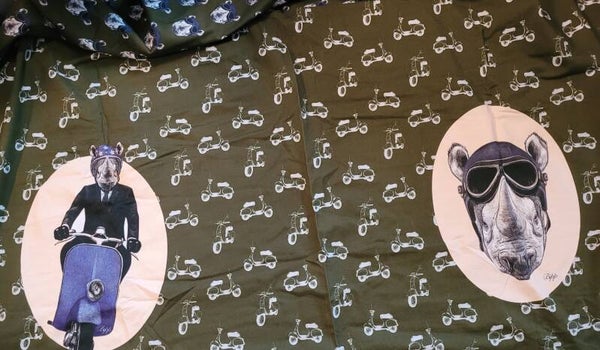 Paneel scooter animal