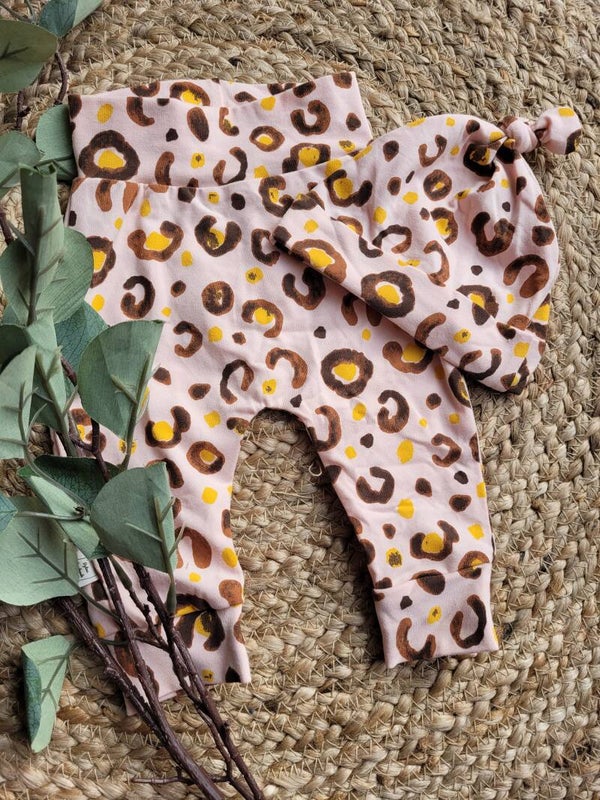 Setje 56 panter roze