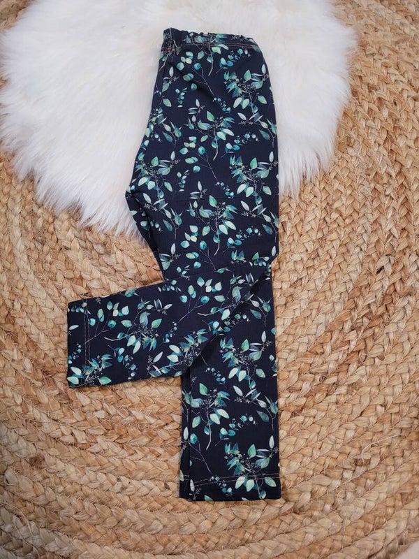 Legging 86 takjes groen