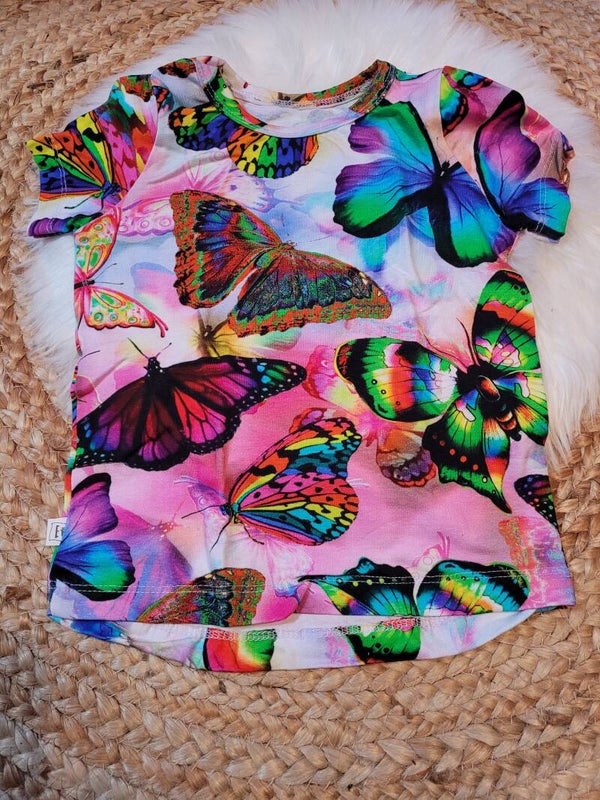 Shirtje 98 vlinders