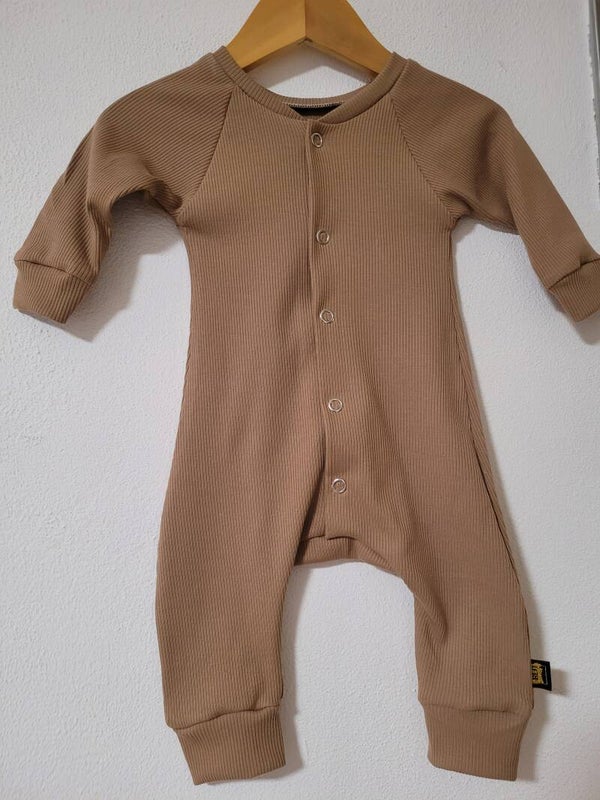 Boxpakje Lux ribtricot cacao