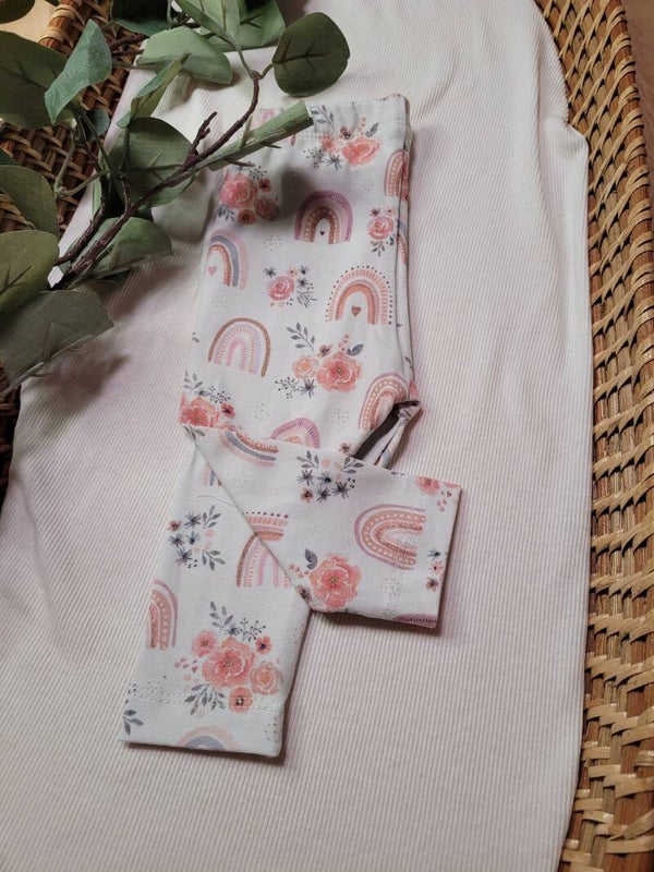 Leggingnt 62 regenboog roze