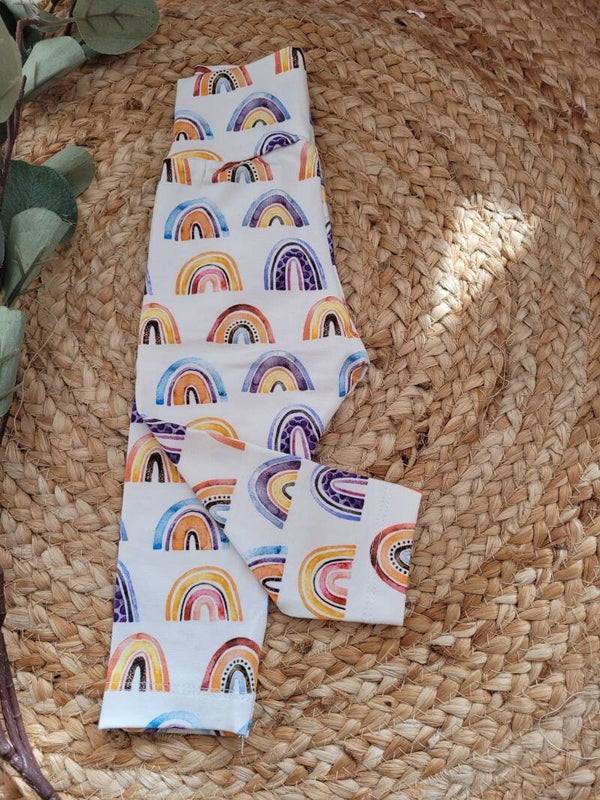 Legging 68 regenboog