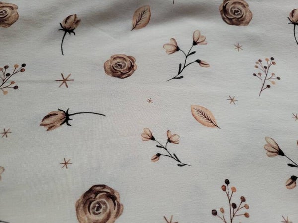 Printje Bruin roosje