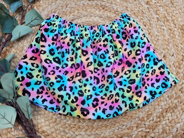 Rokje 86 rainbow panter