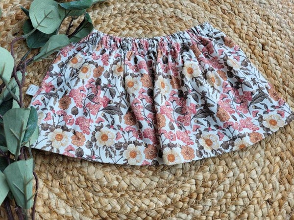 Rokje 74/80 hibiscus