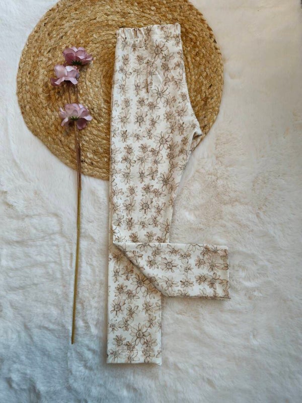 Legging 104 beige waterlelie