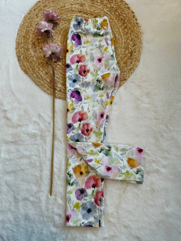 Legging 104 aquarel flowers