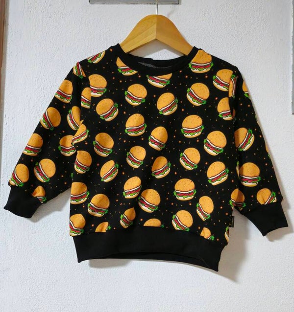 Vintage sweater hamburger