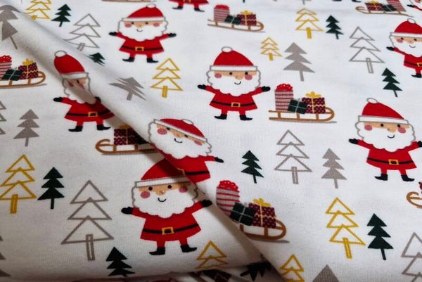 Broekje/rokje/ legging kerstman