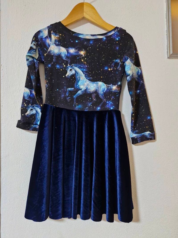 Jurkje regina nt 98 unicorn blue