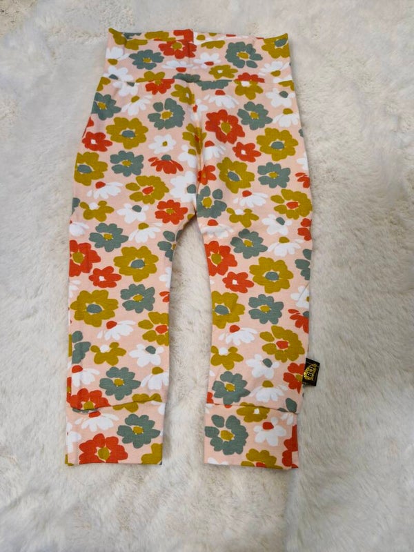 Broekje 74 pink flowers