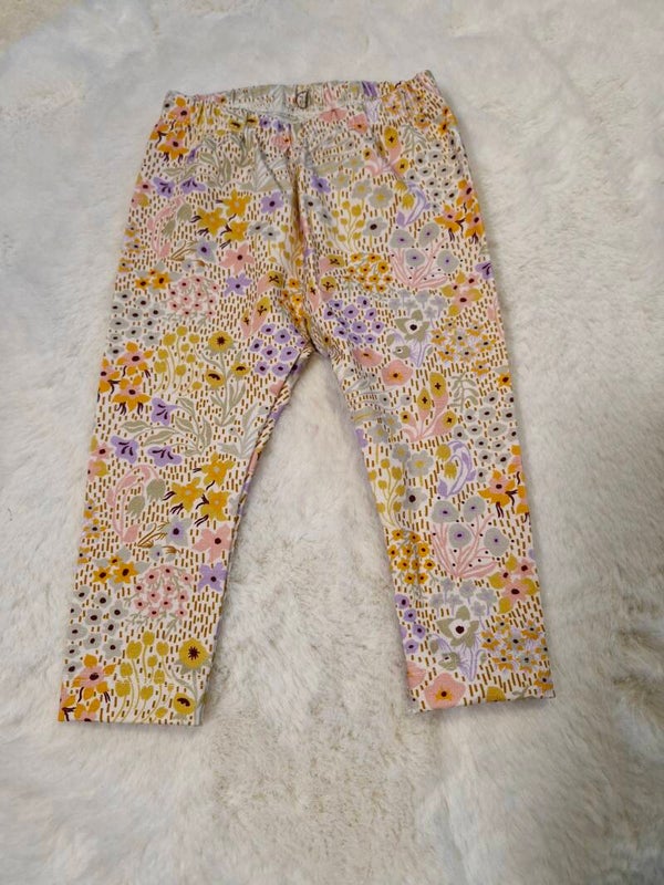 Legging 74 multicolor flowers