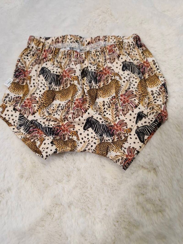 Shortie 74 zebra cheetah