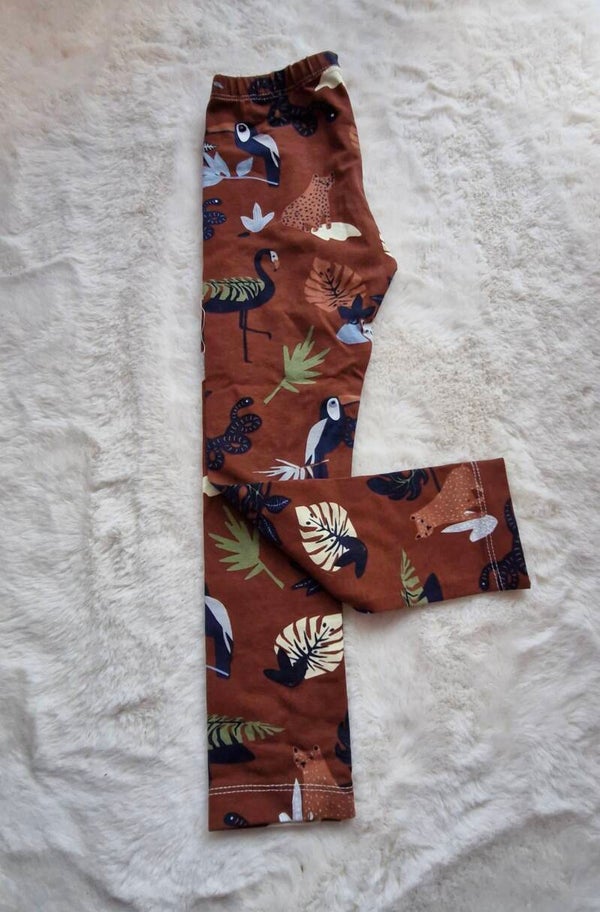 Legging bruin jungle
