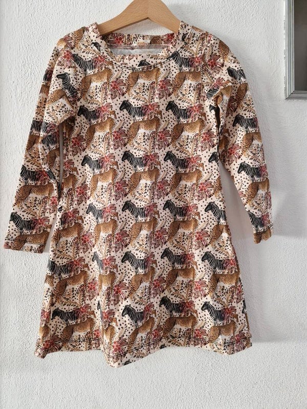 Jurkje a lijn cheeta/zebra 92/98