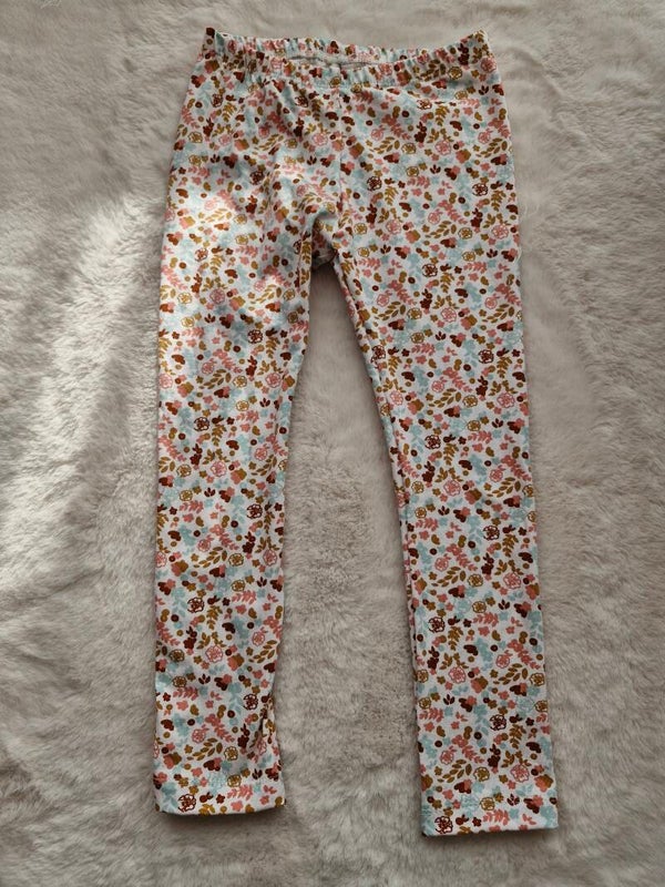 Legging 110 pink little flowers