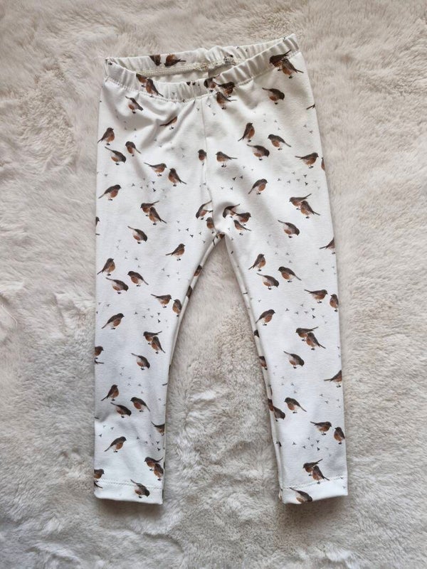 Legging 92 roodborstjes
