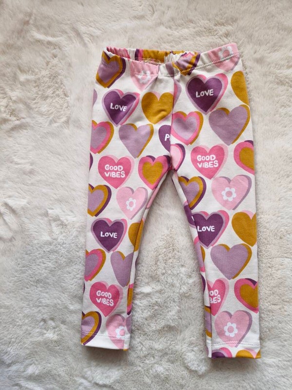 Legging hartjes 92