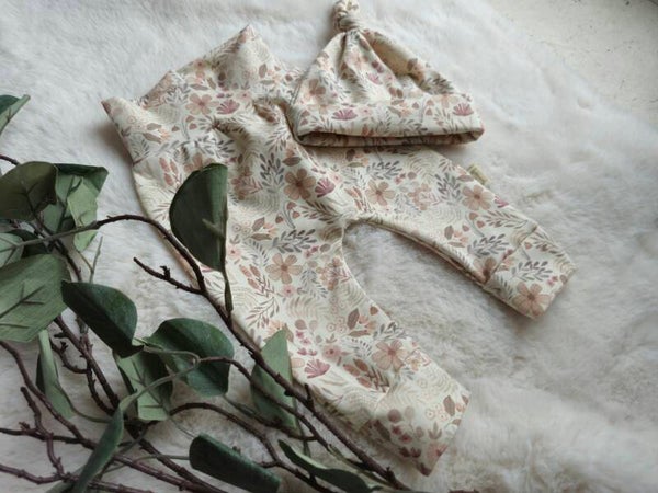 Babyset 50 pastel beige forest plants