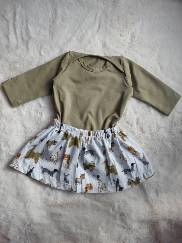 Setje 68 rokje met truitje