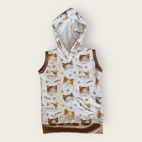 Tank hoodie cats