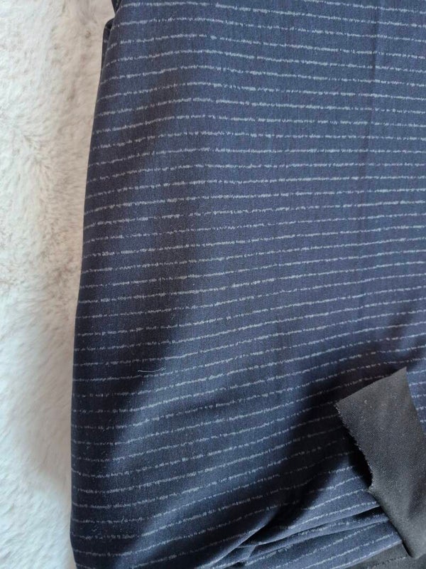 Punta 3m donker navy krijtstreep