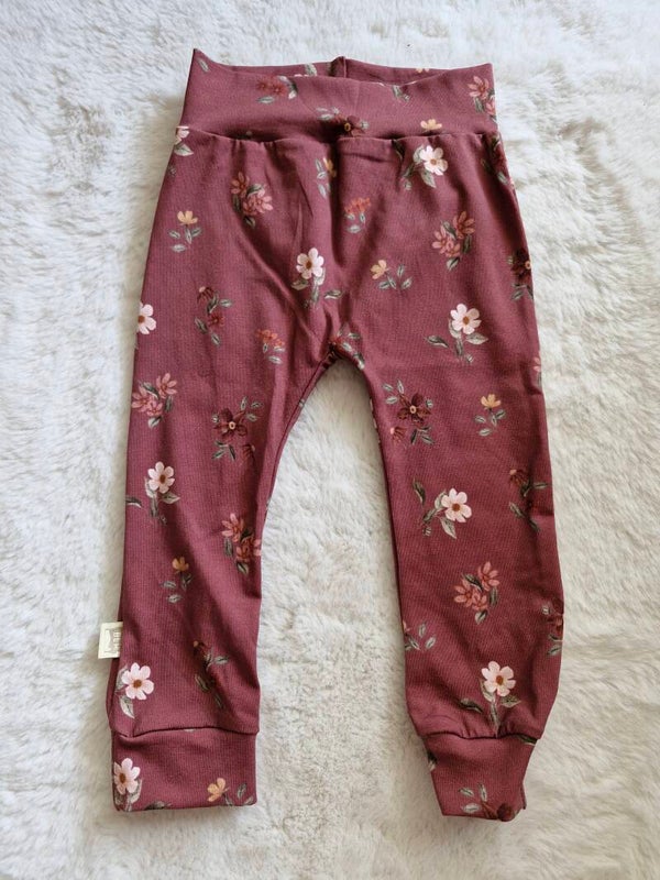 Broekje 80 bruin bordeaux