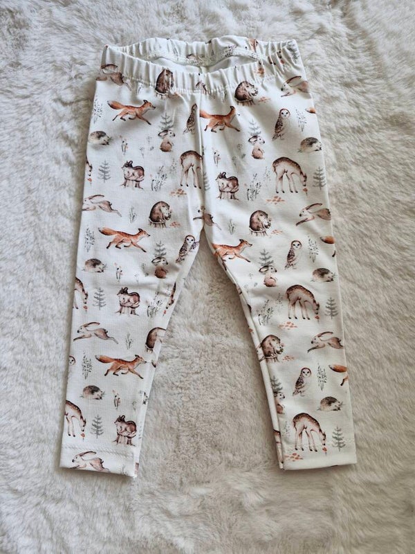 Legging 80 bosdiertjes