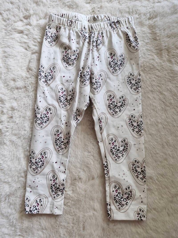 Legging 80 hartjes
