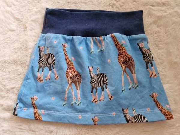 Rokje 80 rolschaatsende diertjes