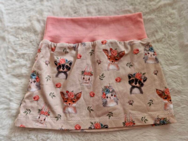 Rokje 74/80 diertjes