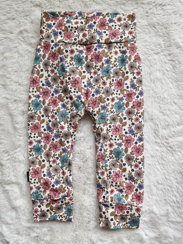 Broekje 74 vintage bloom