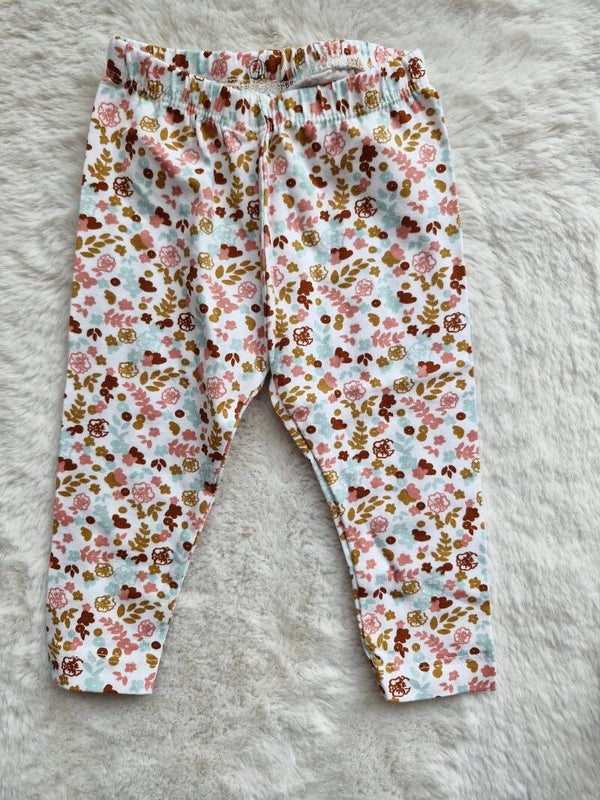 Legging 74 pink little flowers