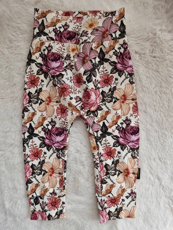 Broekje 68 englisch garden pink