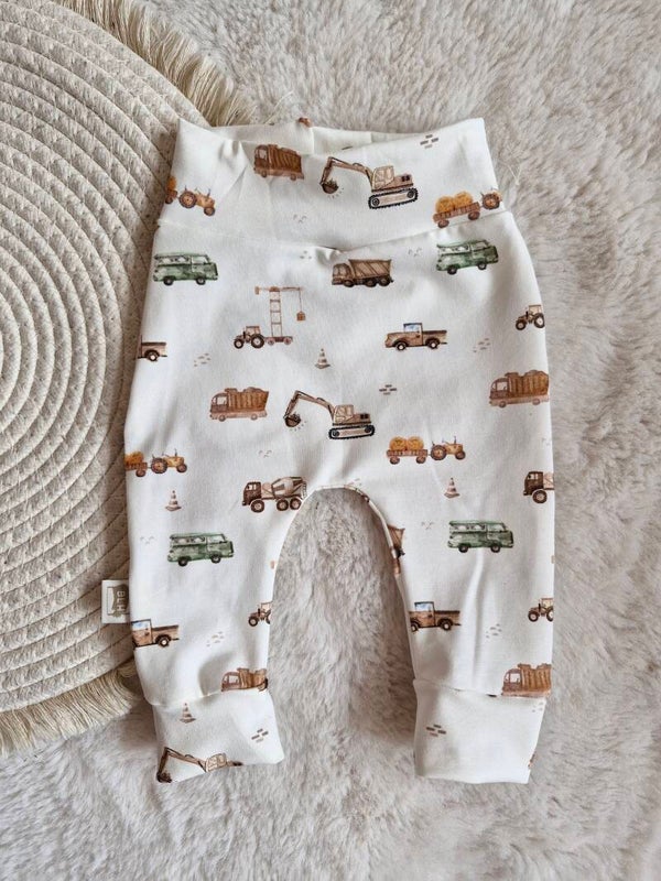 Broekje bouwvoertuigen